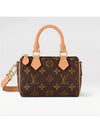 Nano Speedy Monogram Tote Bag Brown - LOUIS VUITTON - BALAAN 2