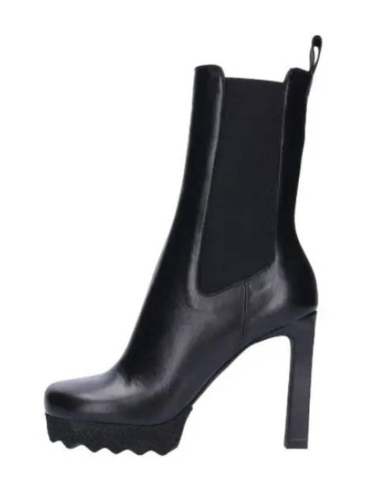 sponge platform chelsea heel black shoes - OFF WHITE - BALAAN 1