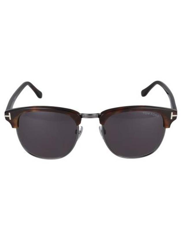 Sunglasses FT0248 52A DARK HAVANA SMOKE - TOM FORD - BALAAN 1