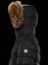 Men's Cluny Hooded Fur Short Padding Black - MONCLER - BALAAN 4