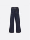 Couture Pocket Flare Wide Jeans Navy - DIOR - BALAAN 2