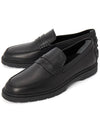 Men's Leather Penny Loafers Black - TOD'S - BALAAN 2