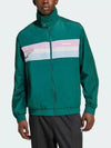 80s Nylon Archive 3 Stripes Track Jacket Collegiate Green - ADIDAS - BALAAN 2