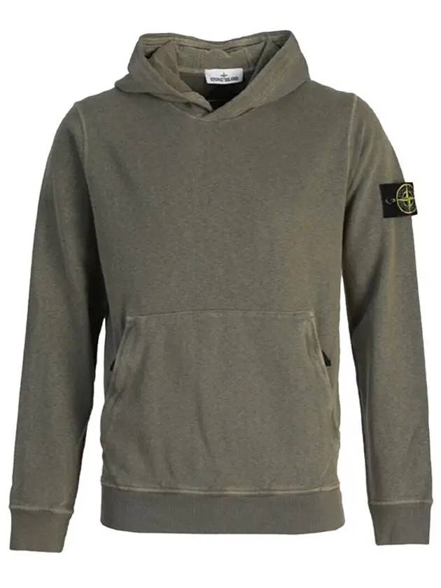 Wappen Patch Hoodie Green - STONE ISLAND - BALAAN 2