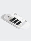 Adidas Gazelle Beach Slides Core Black White JQ7420 - ADIDAS ORIGINALS - BALAAN 4