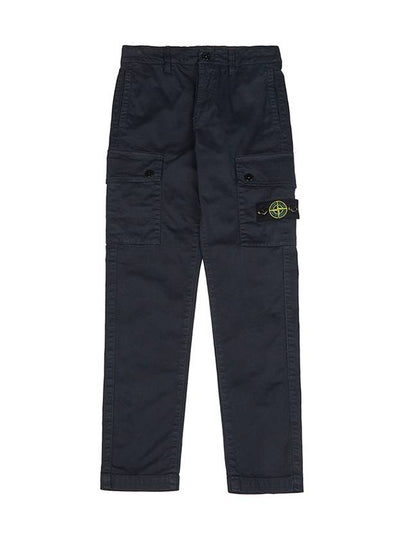 Kids Stone Island Straight Pants 811630115 V0120 NAVY - STONE ISLAND - BALAAN 2