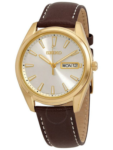 Seiko Neo Classic Quartz Champagne Dial Men's Watch SUR450P1 - SEIKO - BALAAN 1