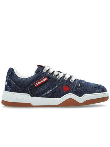 Dsquared2 Sneakers Spiker, Men's, Navy Blue - DSQUARED2 - BALAAN 1