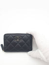 Zipper card wallet black AP3625 - CHANEL - BALAAN 2