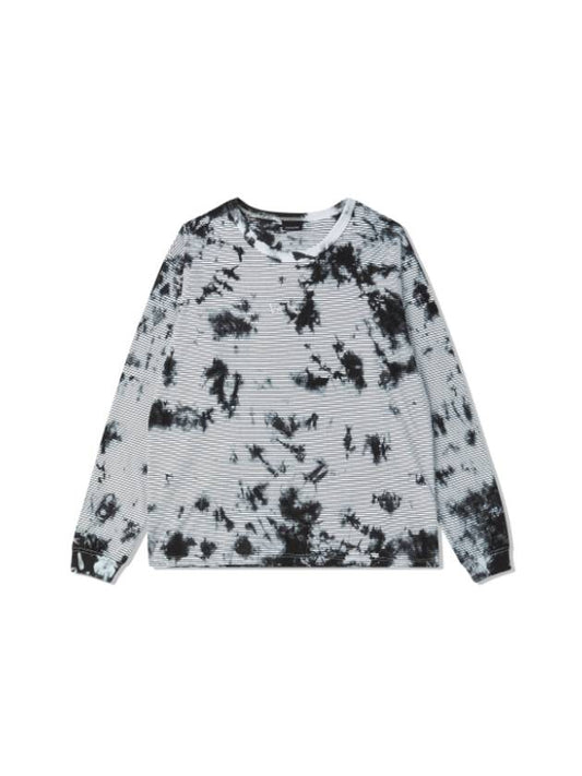 TIEDYE LONGSLEEVE T SHIRTWHITE - VAEKCIE - BALAAN 1