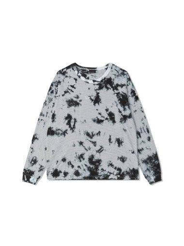 Tie Dye Long Sleeve T-Shirt White - VAEKCIE - BALAAN 1