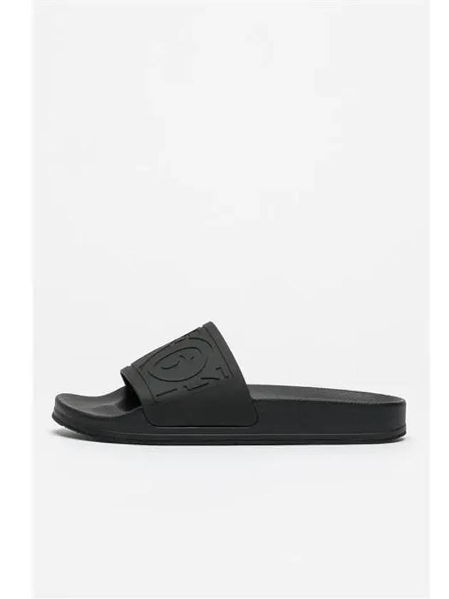 Number Logo Slippers Black - MAISON MARGIELA - BALAAN 4