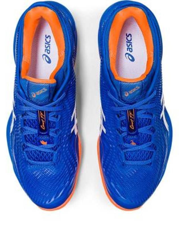 Court FF 3 Novak Clay Low Top Sneakers Tuna Blue - ASICS - BALAAN 7