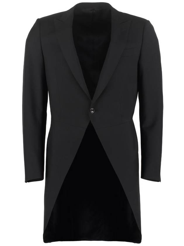 Canali Wool Tailored Jacket - CANALI - BALAAN 1