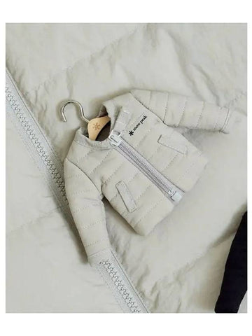 Mini Land Jacket Keyring S24FUFSU19 Light Beige - SNOW PEAK - BALAAN 1