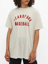 Cotton Baseball Short Sleeve T-Shirt Cream Grey - FEAR OF GOD - BALAAN 9