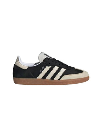 Samba OG Low Top Sneakers Black Wonder White - ADIDAS - BALAAN 1