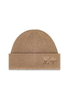 Men's LV Dual Beanie Brown - LOUIS VUITTON - BALAAN 1