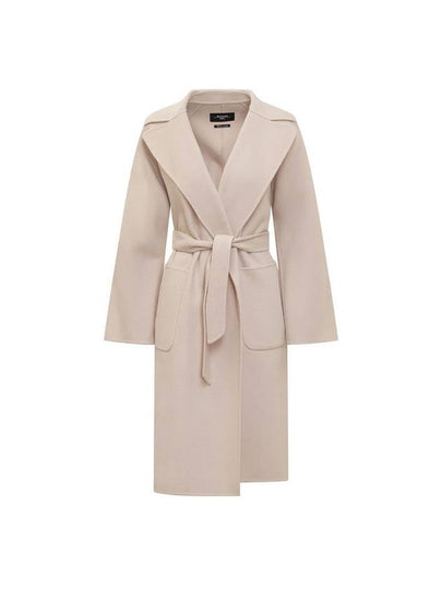 Rovo Wool Single Coat Beige - WEEKEND MAX MARA - BALAAN 2