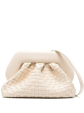 Themoirè Tia Weaved Clutch Bag - THE MOIRE - BALAAN 1