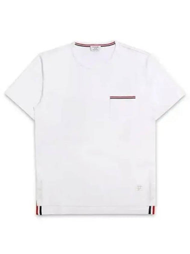 Men s short sleeve t shirt 271439 - THOM BROWNE - BALAAN 1