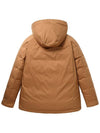 Men's Goose Down Multi-Pocket Hooded Parka Brown SW23IGOU01BW - SOLEW - BALAAN 3