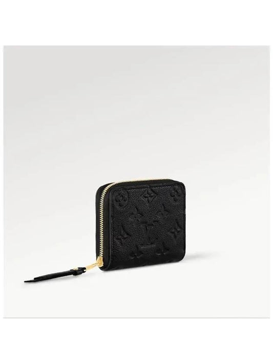 Monogram Empreinte Zipper Coin Purse Black - LOUIS VUITTON - BALAAN 2