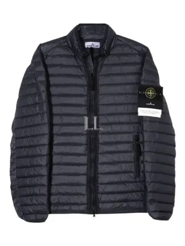 Men's Wappen Patch Padded Jacket Grey - STONE ISLAND - BALAAN 2