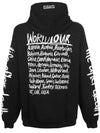 12th Anniversary Women's World Tour Hoodie UA52TR910W BLACK WHITE - VETEMENTS - BALAAN 3