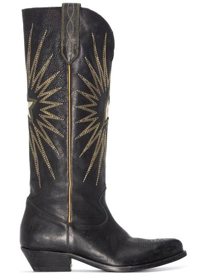 23 fw Wish Star Texan Leather Boots GWF00135F00057190100 B0650034277 - GOLDEN GOOSE - BALAAN 2