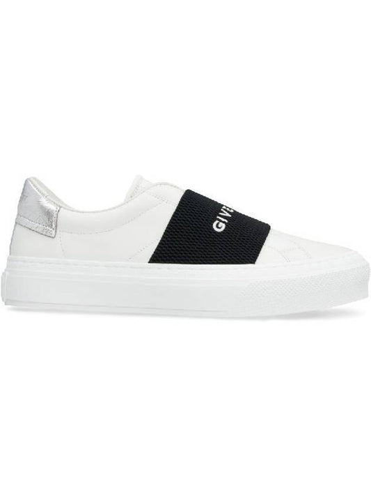 City Sports Logo Band Low Top Sneakers White - GIVENCHY - BALAAN 1