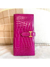 Croker Wani Bean Long Wallet Glossy Gold - HERMES - BALAAN 1