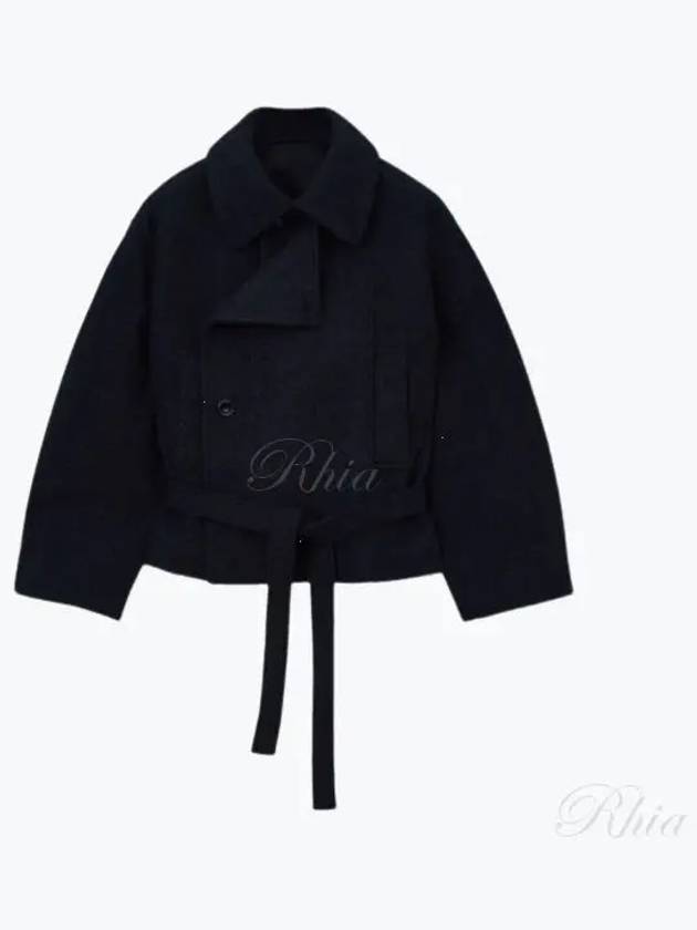 Coat CO1083LF504 BK999 Black - LEMAIRE - BALAAN 2