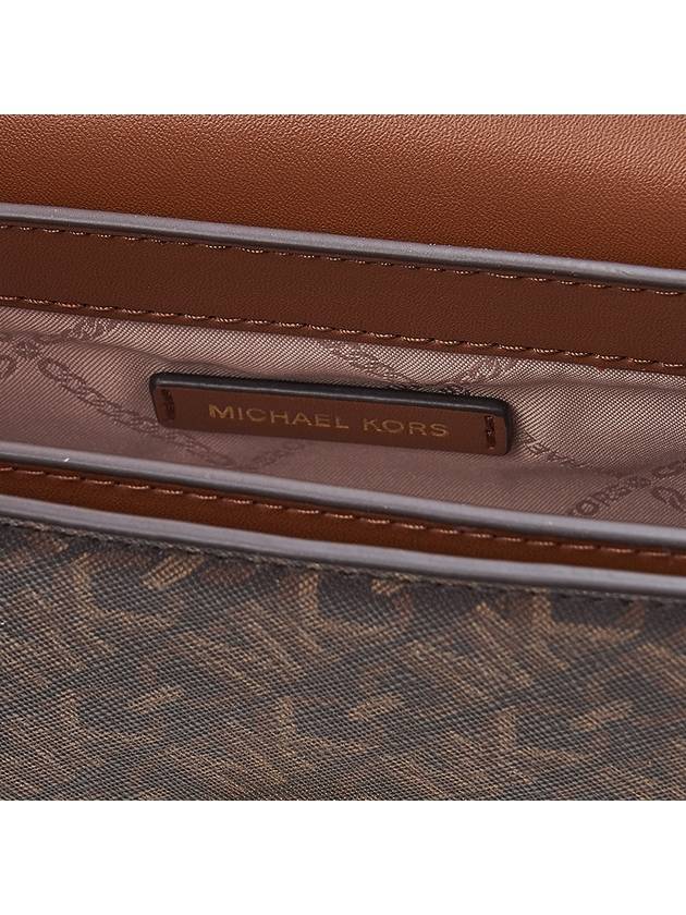 Delancey Monogram Cross Bag Dark Brown - MICHAEL KORS - BALAAN 11