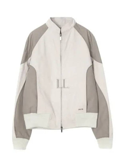 Cotton Canvas Bomber Jacket Beige - DIOR - BALAAN 2