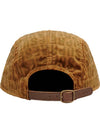 Velvet Pattern Camp Cap Brown - SUPREME - BALAAN 2