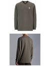 Logo Long Sleeve T-Shirt Olive - MONCLER - BALAAN 5