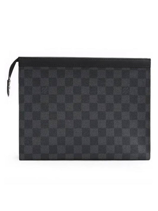 Pochette Voyage MM Pouch Bag Grey - LOUIS VUITTON - BALAAN 1