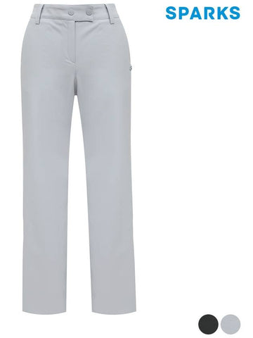 two button point straight fit long pants pants SO1LPA004 - SPARKS - BALAAN 1