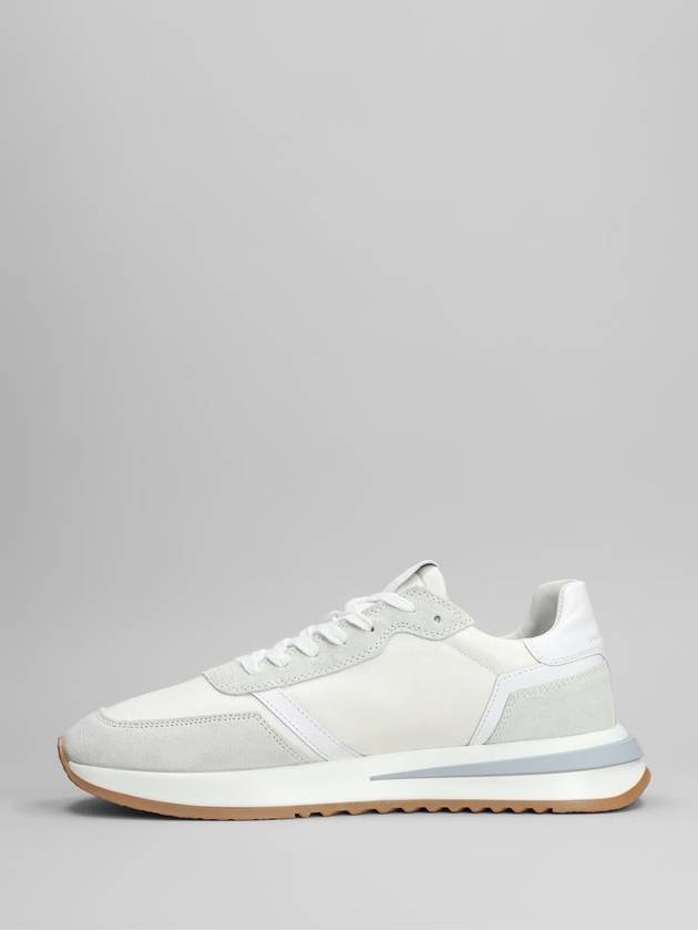 Tropez Suede Low Top Sneakers White - PHILIPPE MODEL - BALAAN 4