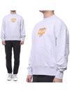 Cartoon Box Logo Sweatshirt Grey - MSGM - BALAAN 2