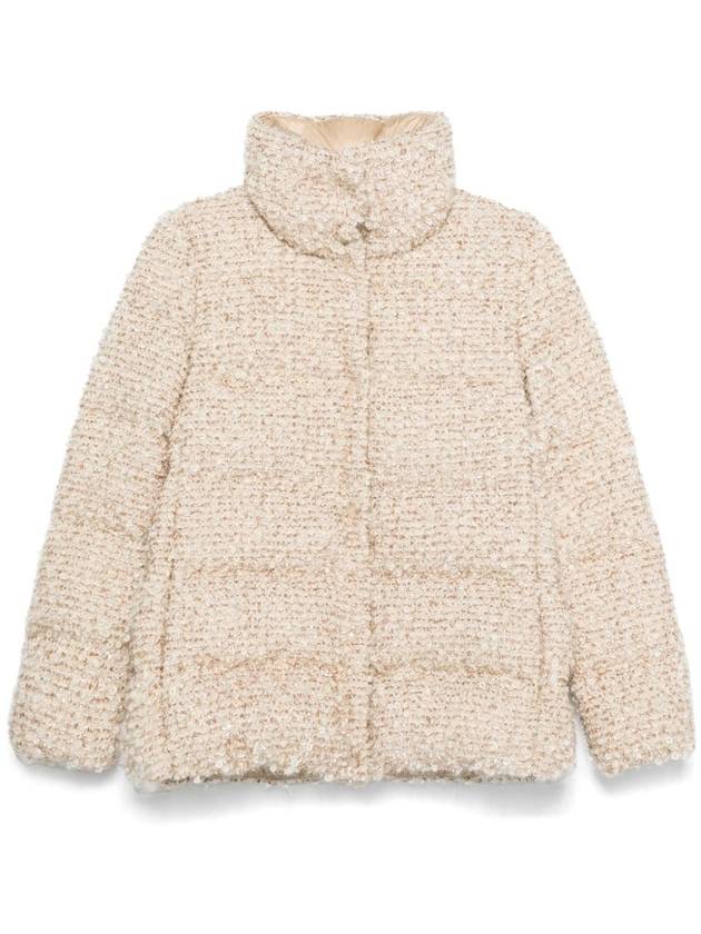 Tweed high neck padded beige - MONCLER - BALAAN 2