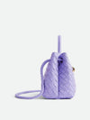 EW Andiamo Intrecciato Leather Tote Bag Purple - BOTTEGA VENETA - BALAAN 3