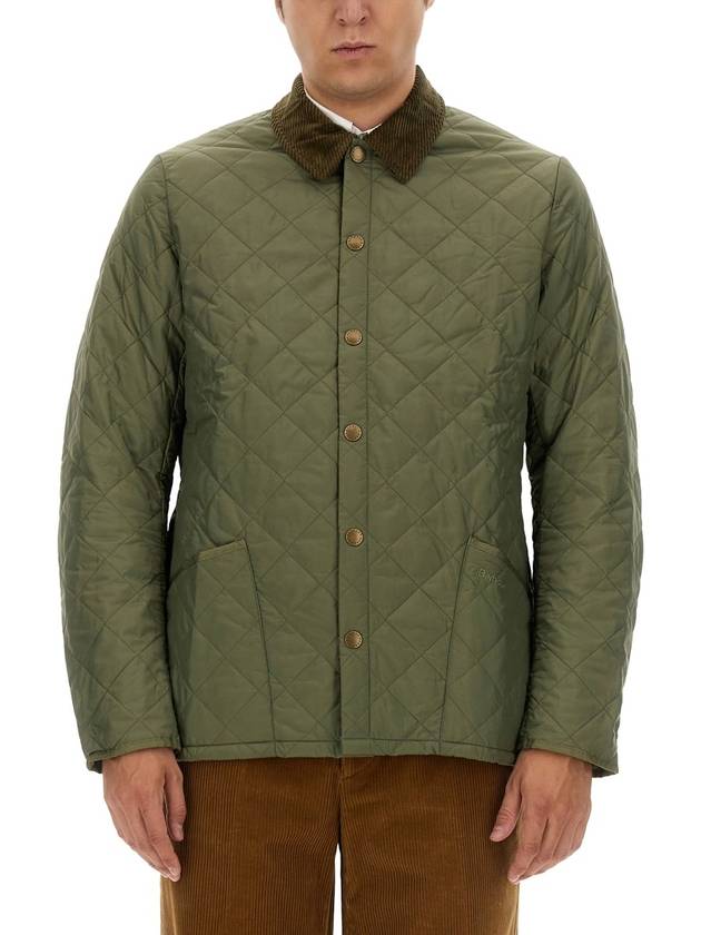 Heritage Liddesdale Quilted Padding Light Moss - BARBOUR - BALAAN 2