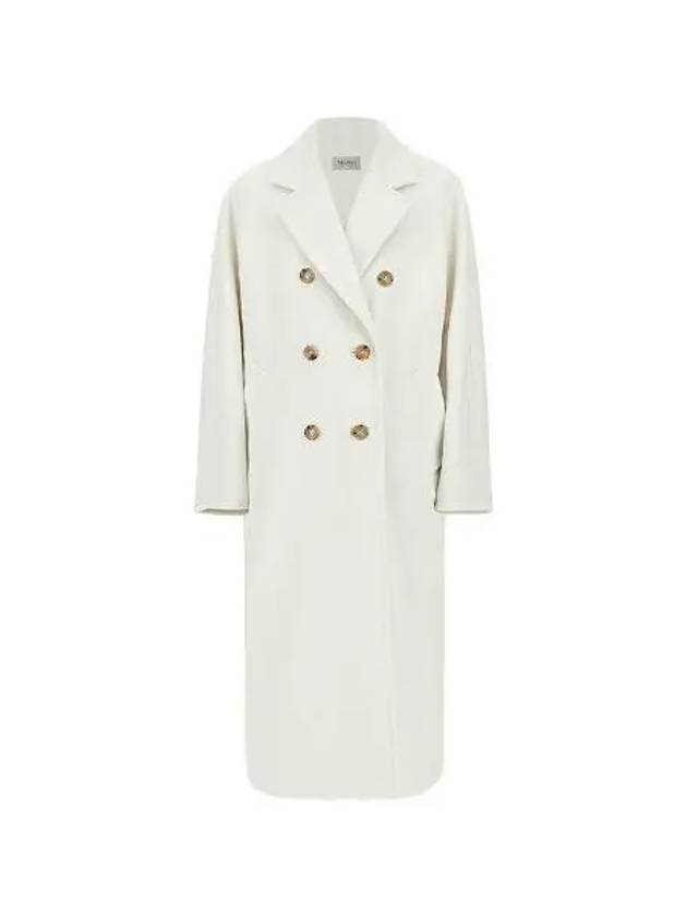 Women's Madame Icon Double Coat White - MAX MARA - BALAAN 2