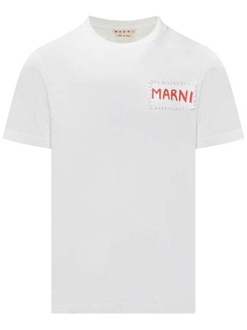 Marni T-Shirt With Logo - MARNI - BALAAN 1