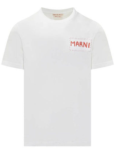 Marni T-Shirt With Logo - MARNI - BALAAN 1