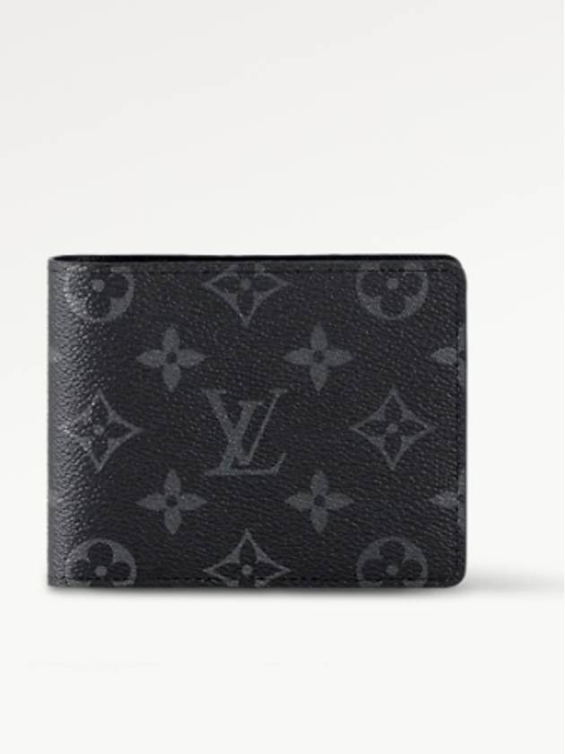 Slender Monogram Eclipse Half Wallet Black - LOUIS VUITTON - BALAAN 2