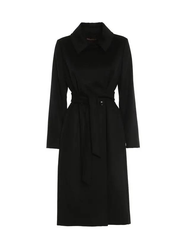 Women's Bcollag Wool Double Coat Black - MAX MARA - BALAAN 2