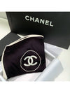 Scarf Jenny Muffler Cashmere Silk Black - CHANEL - BALAAN 3